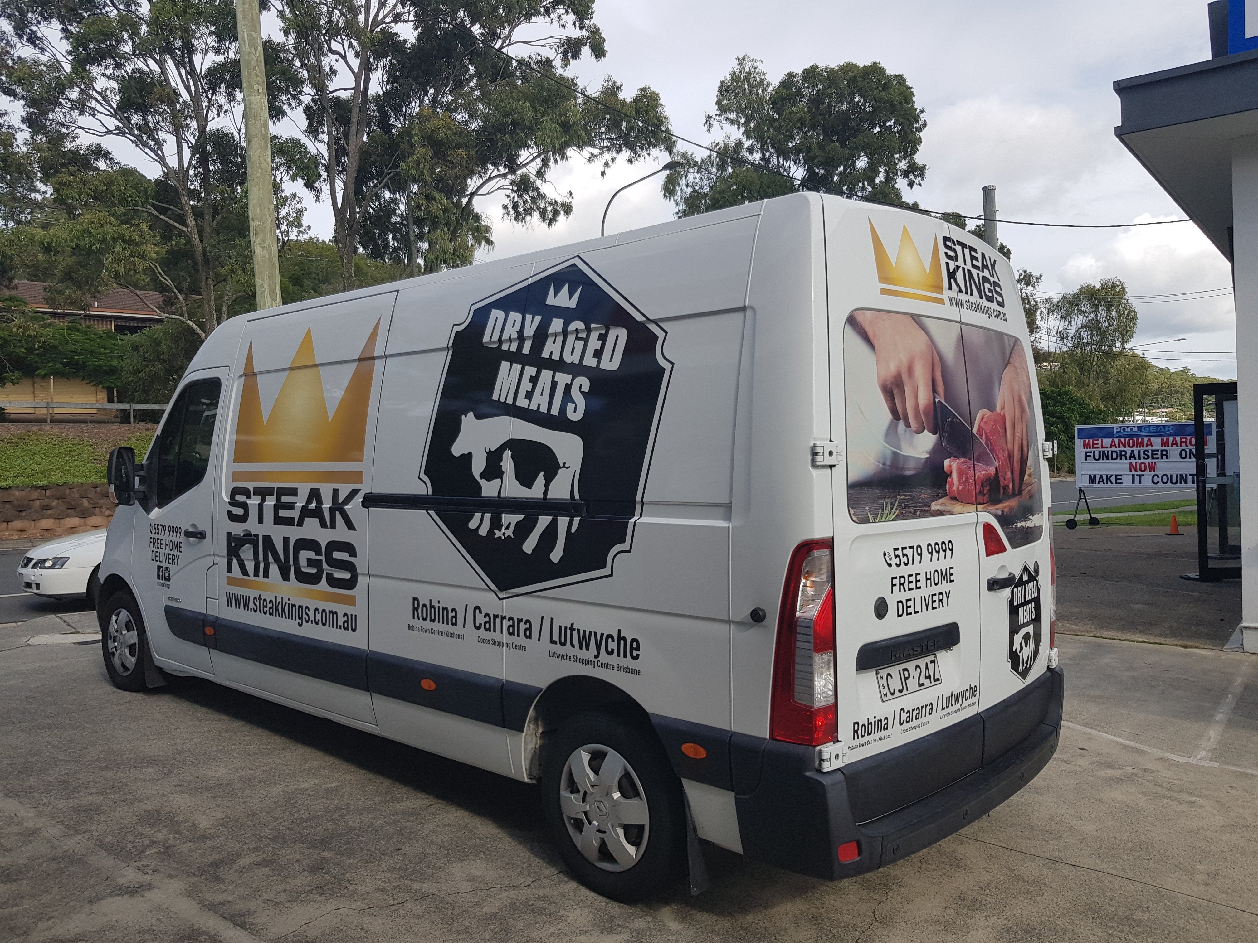 Steak Kings - Vehicle Graphics Gold Coast