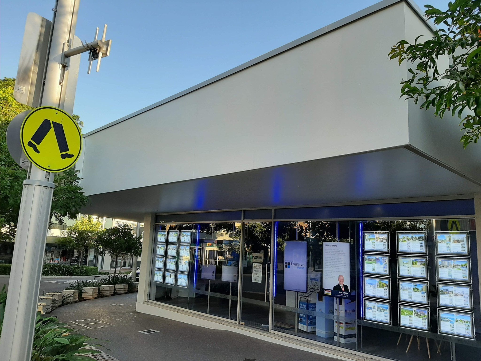 Henzells Agency Signage Installation