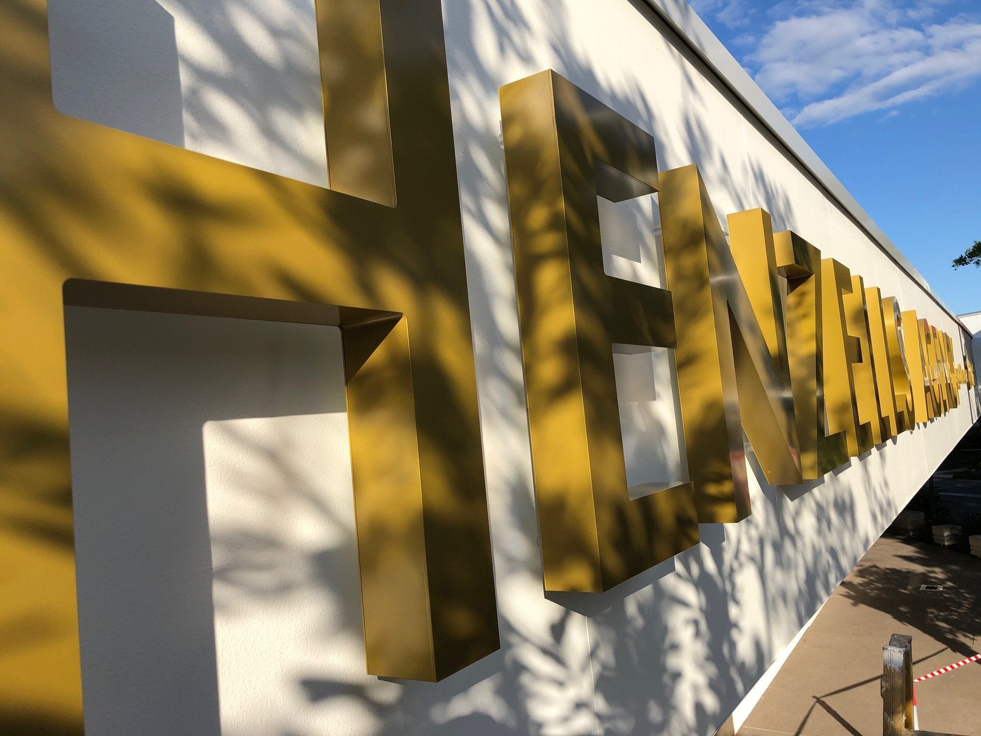 Henzells Agency Signage Installation