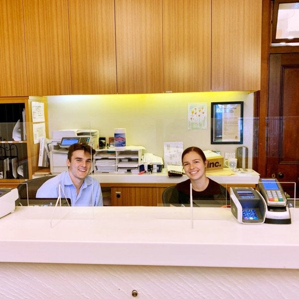 Acrylic Sneeze Guard, Doctors on Darling, Signarama Sydney CBD South