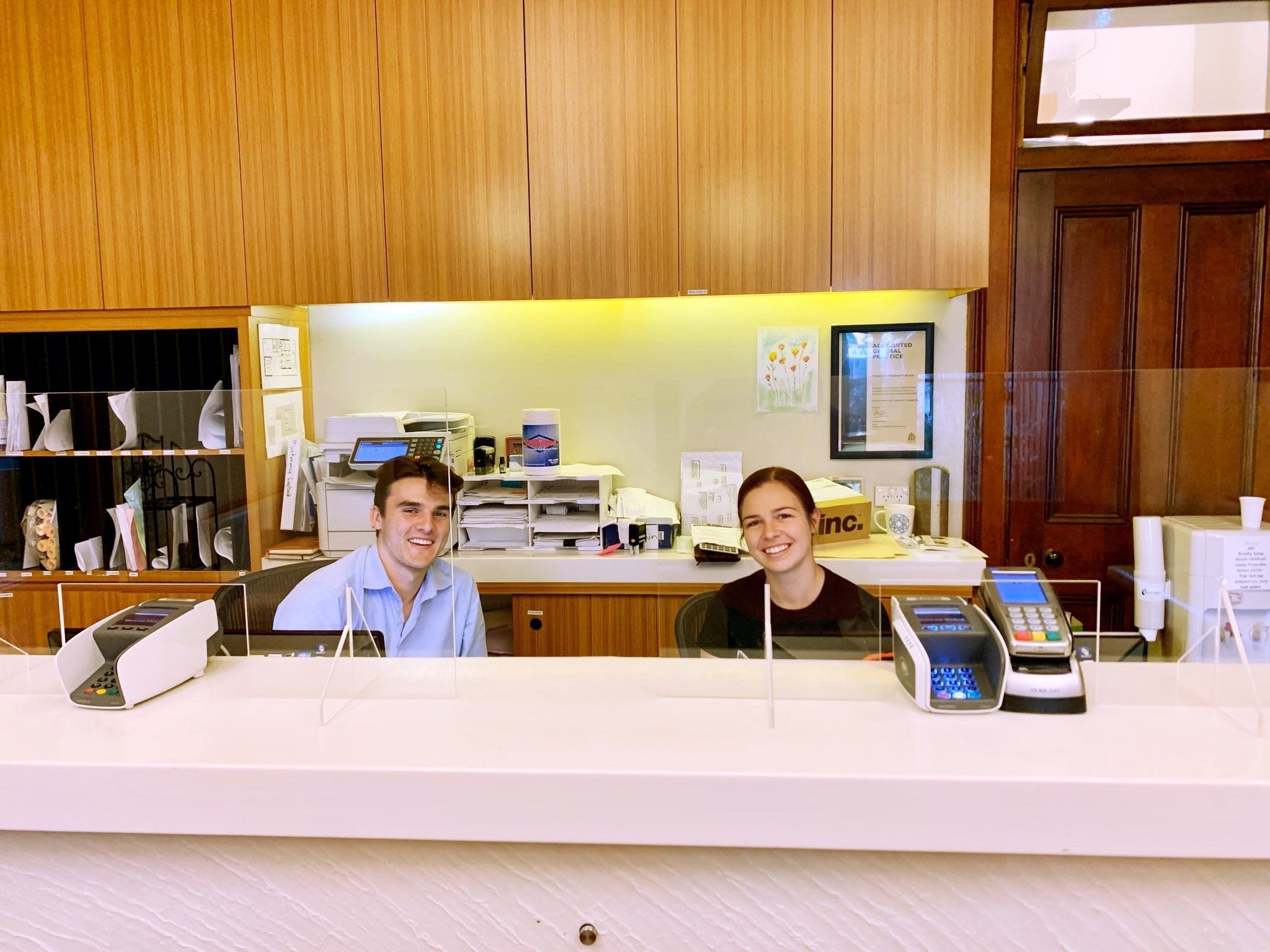 Acrylic Sneeze Guard, Doctors on Darling, Signarama Sydney CBD South
