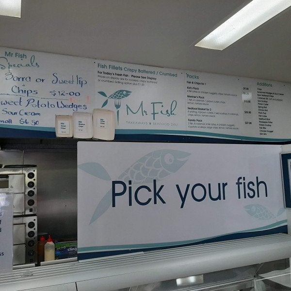 Mr Fish Signs