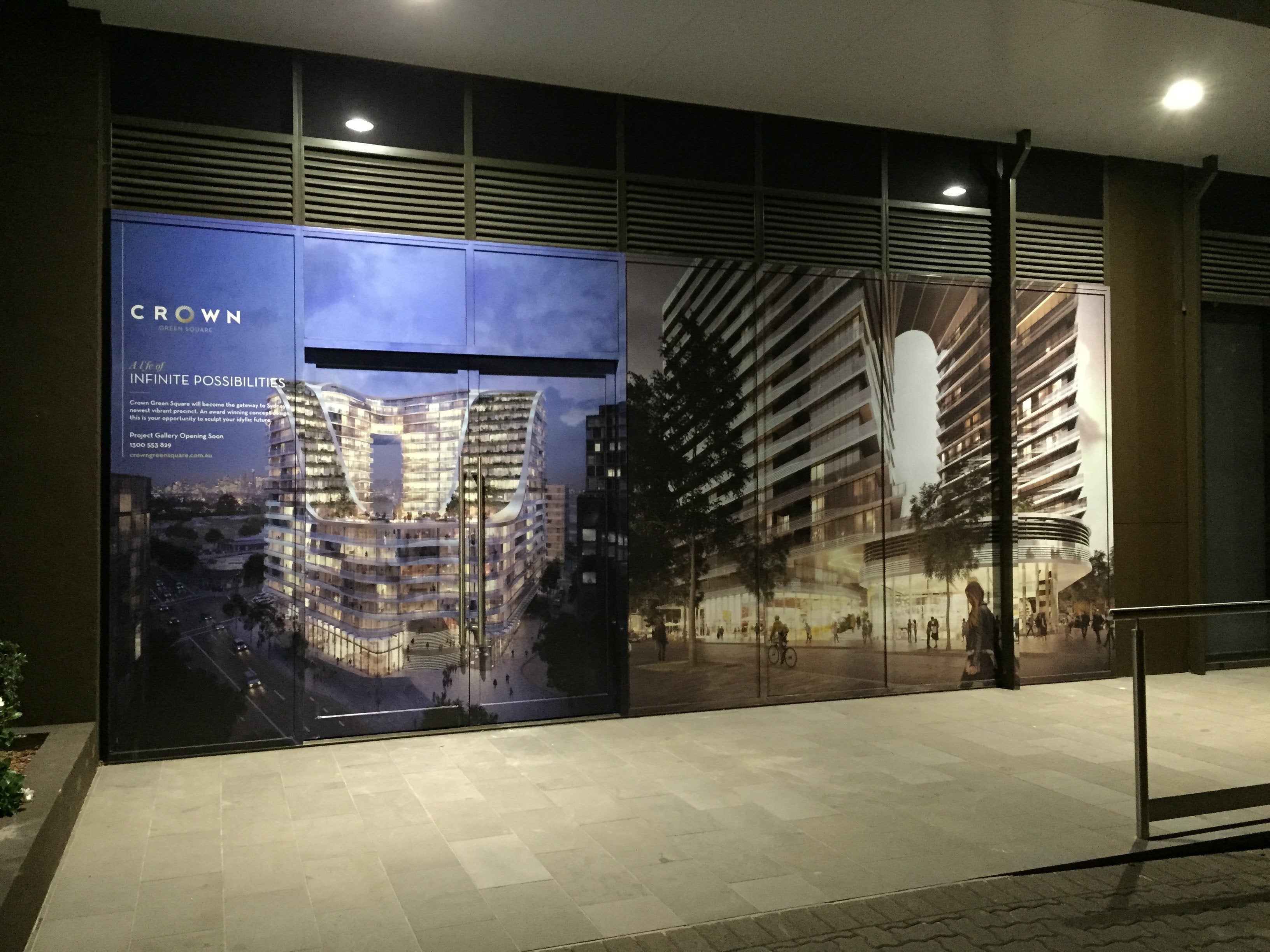 Green Square Window Graphics - Signarama Sydney CBD South