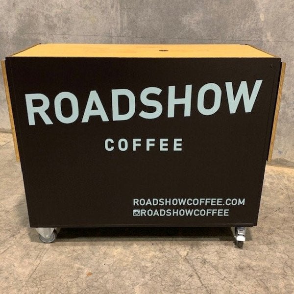 Coffee Cart Wrap - Roadshow Coffee - South Melbourne - CBD