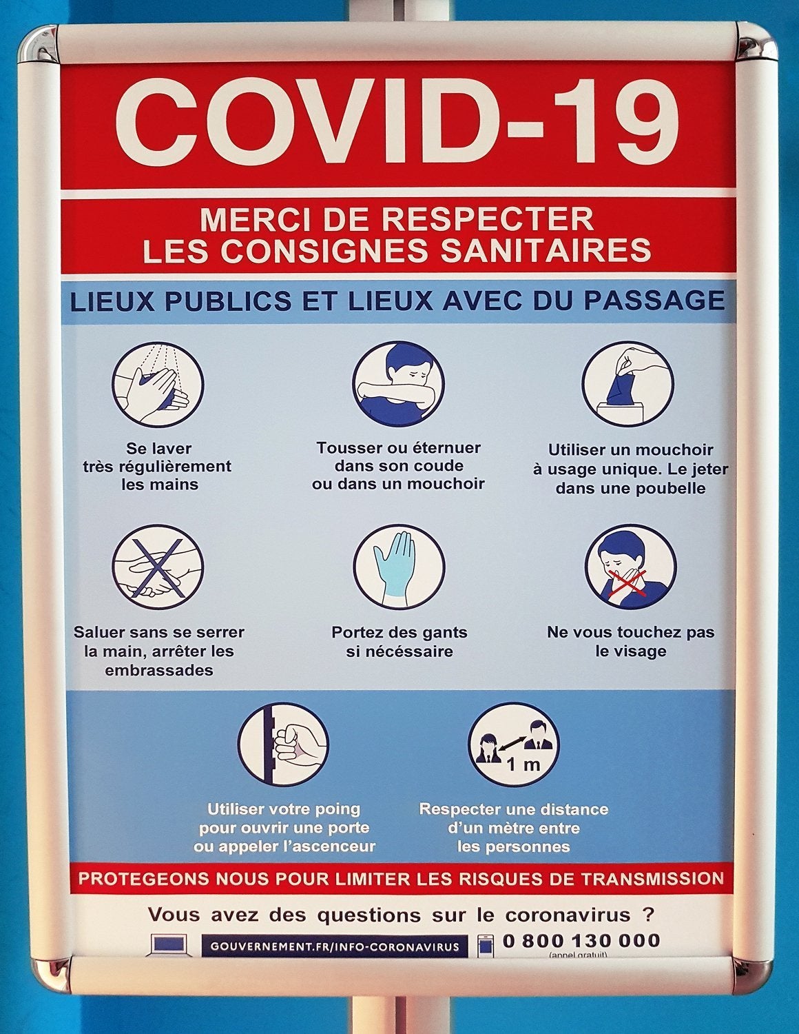 Gamme de protections et signalétiques Covid-19