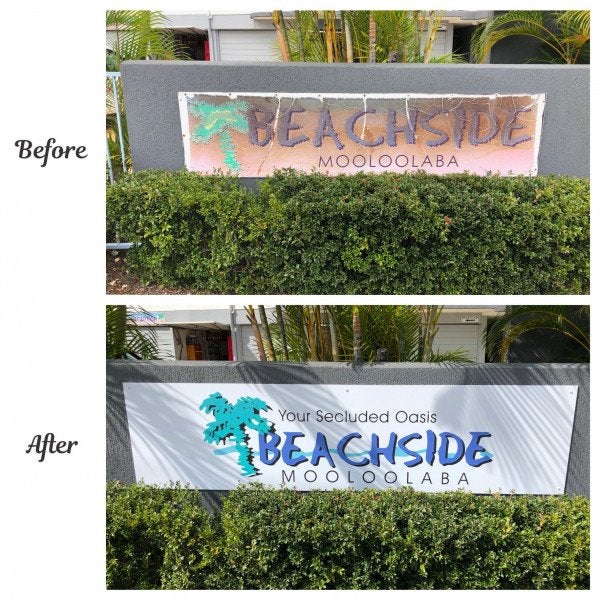 Beachside Mooloolaba Signage