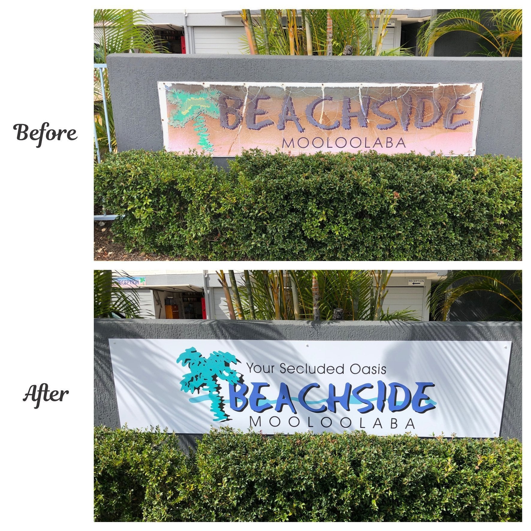 Beachside Mooloolaba Signage