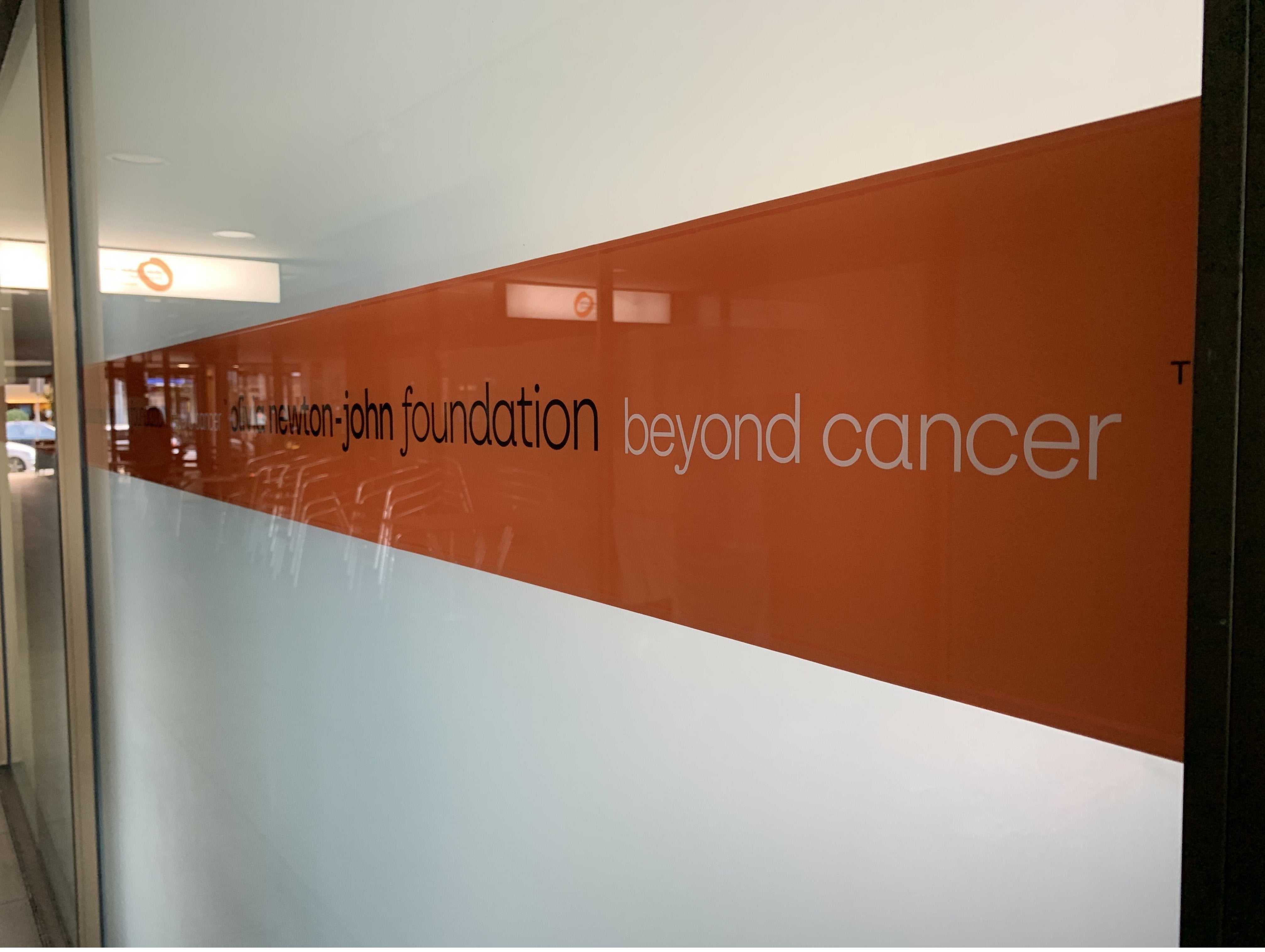 Olivia Newton - John Foundation - Office Signage - Ivanhoe