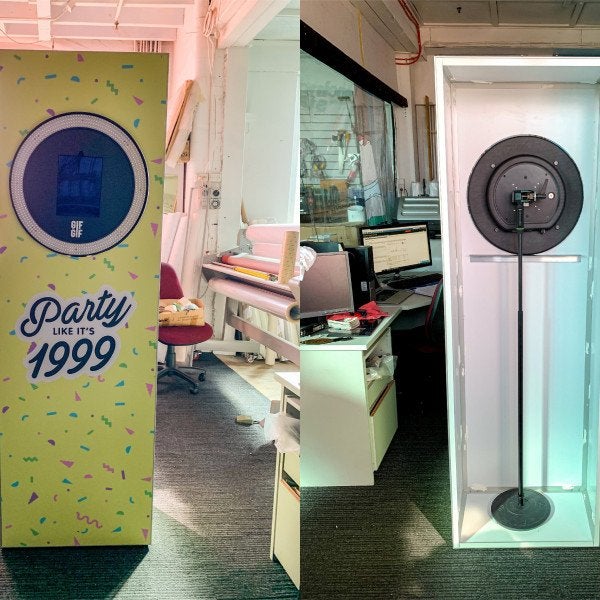 Party Like It’s 1999 – Custom Made Stand – Signarama CBD South
