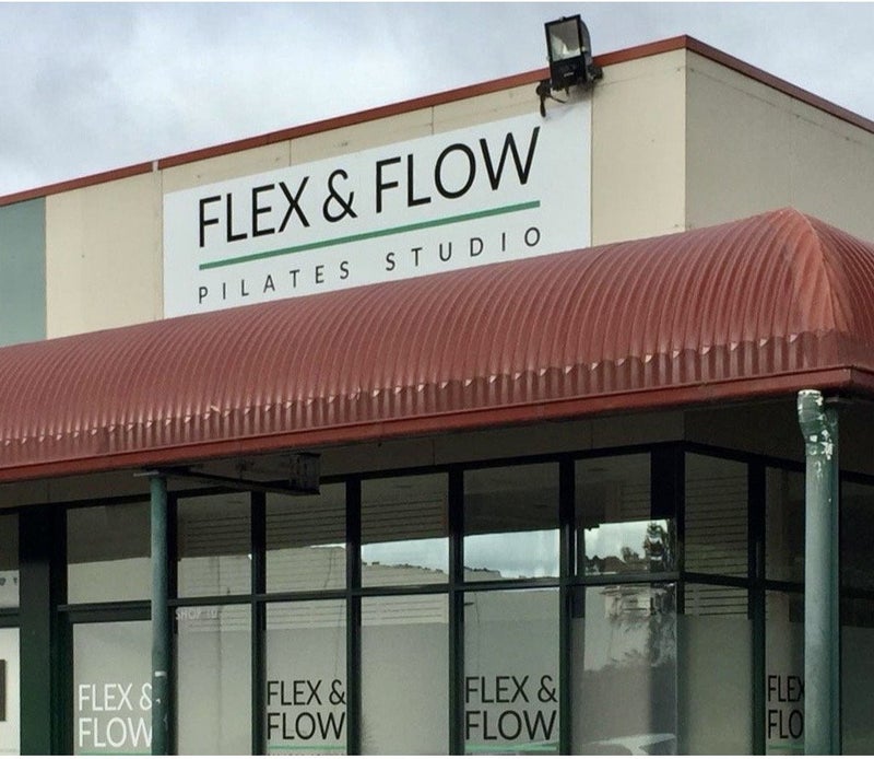 Shop Signage Flex & Flow Pilates Studio Westmeadows
