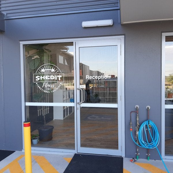 Shedit Fitness Signage