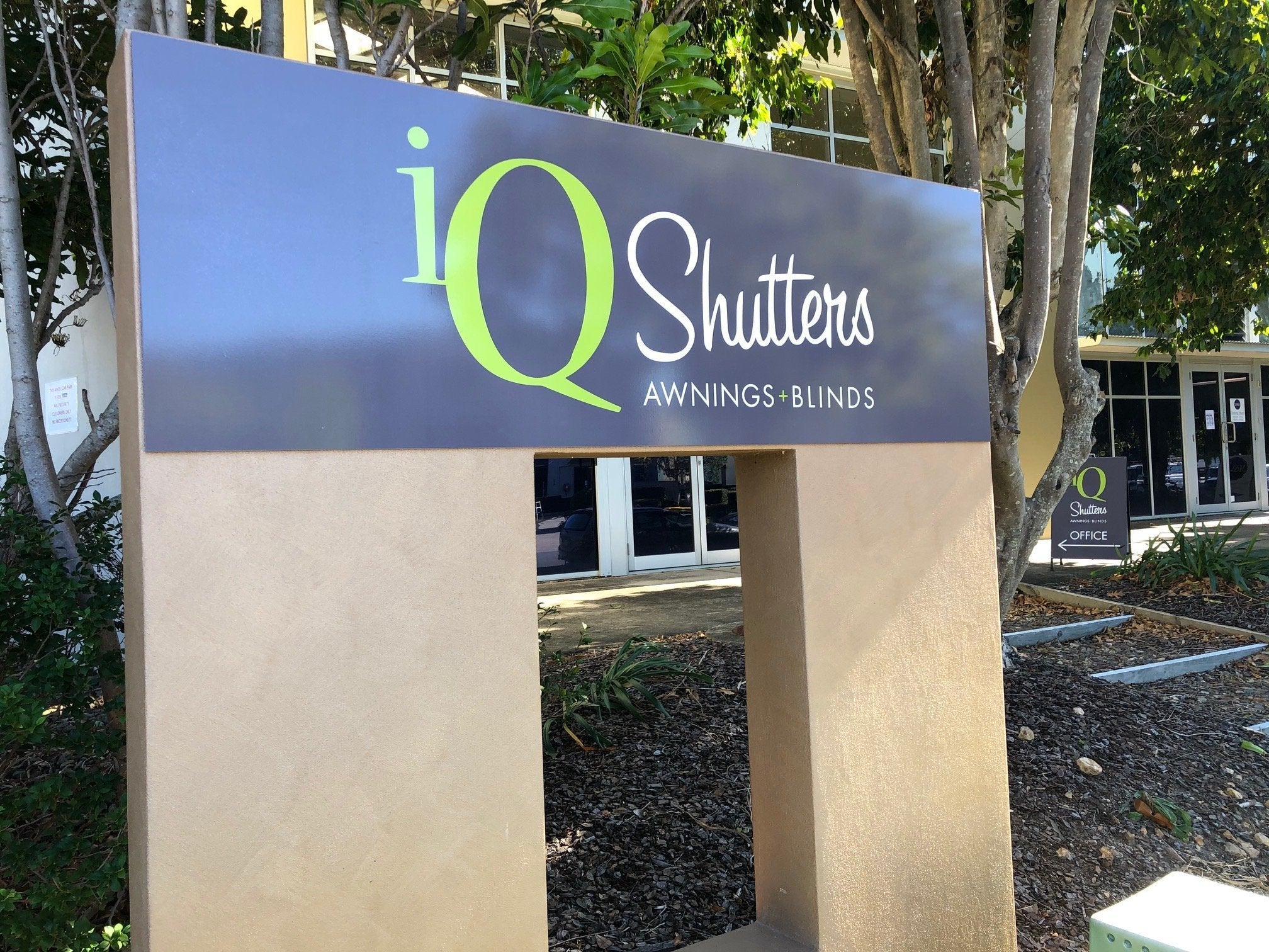 iQ Shutters New Signage