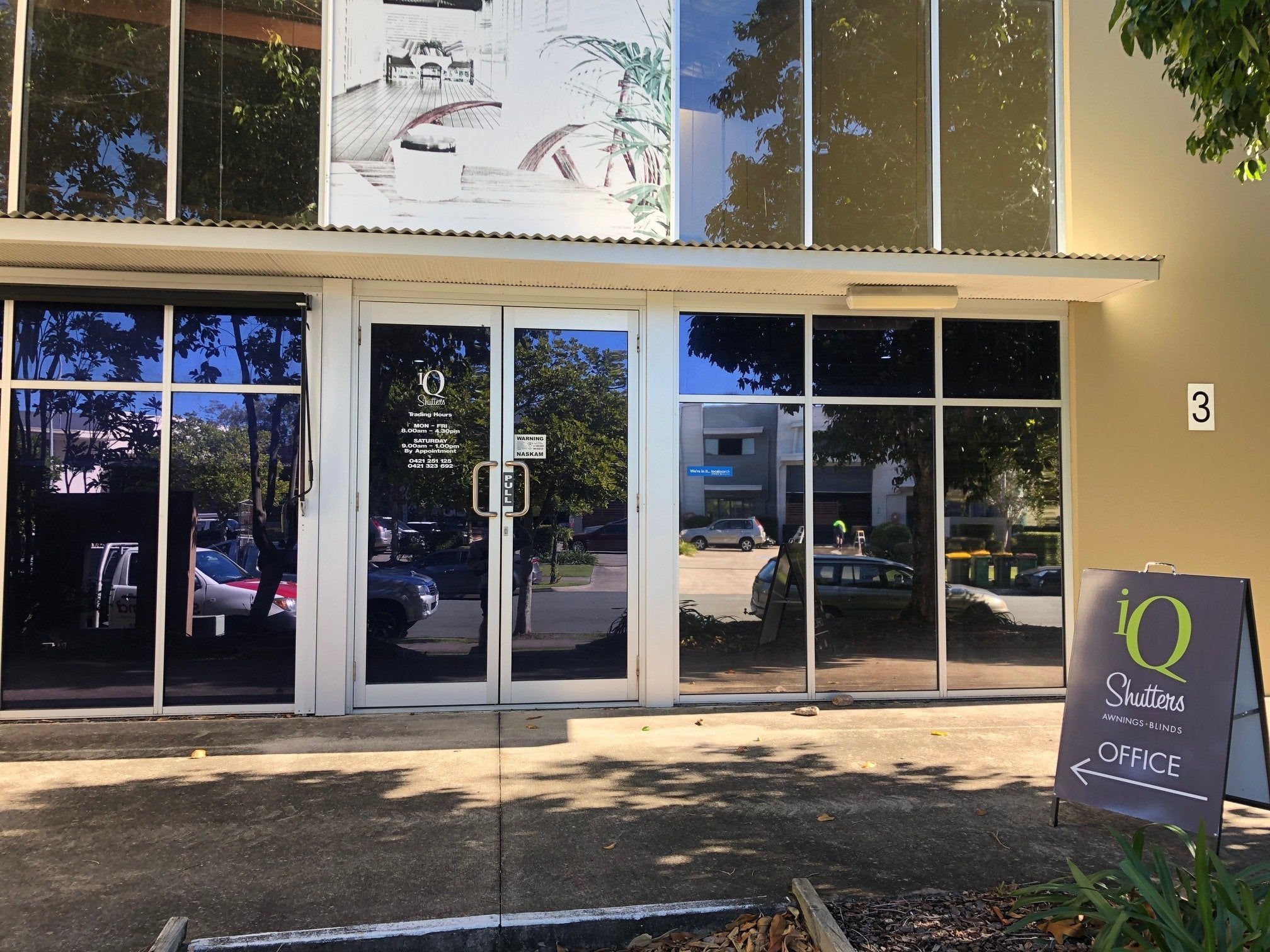 iQ Shutters New Signage