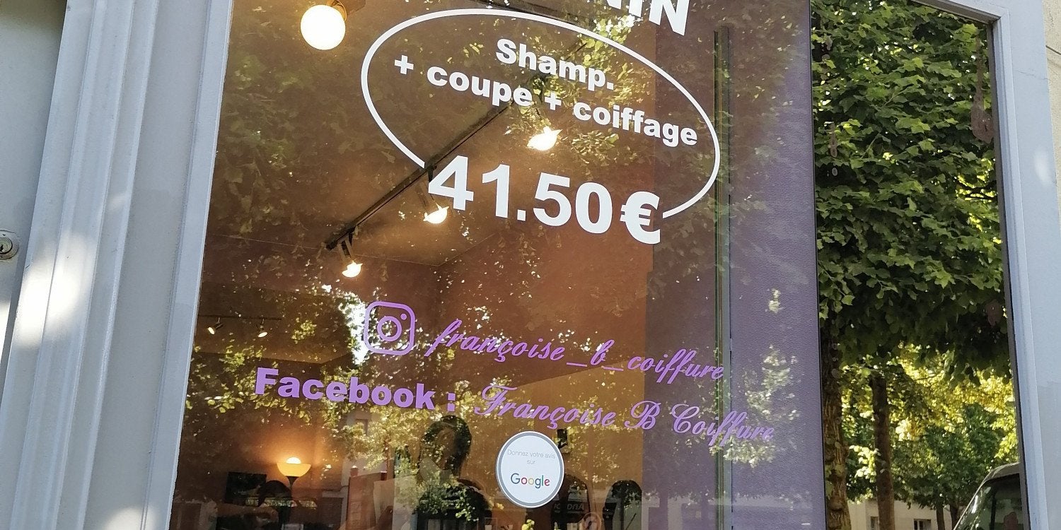 Stickers & Lettrage vitrine