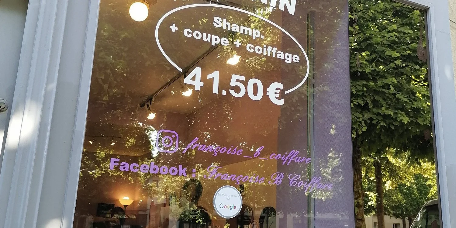 Stickers & Lettrage vitrine