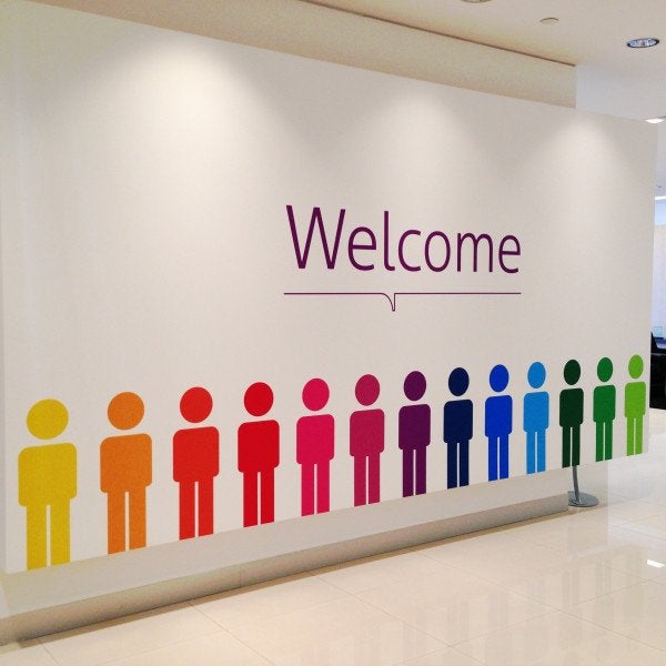 People Welcome Digital Print