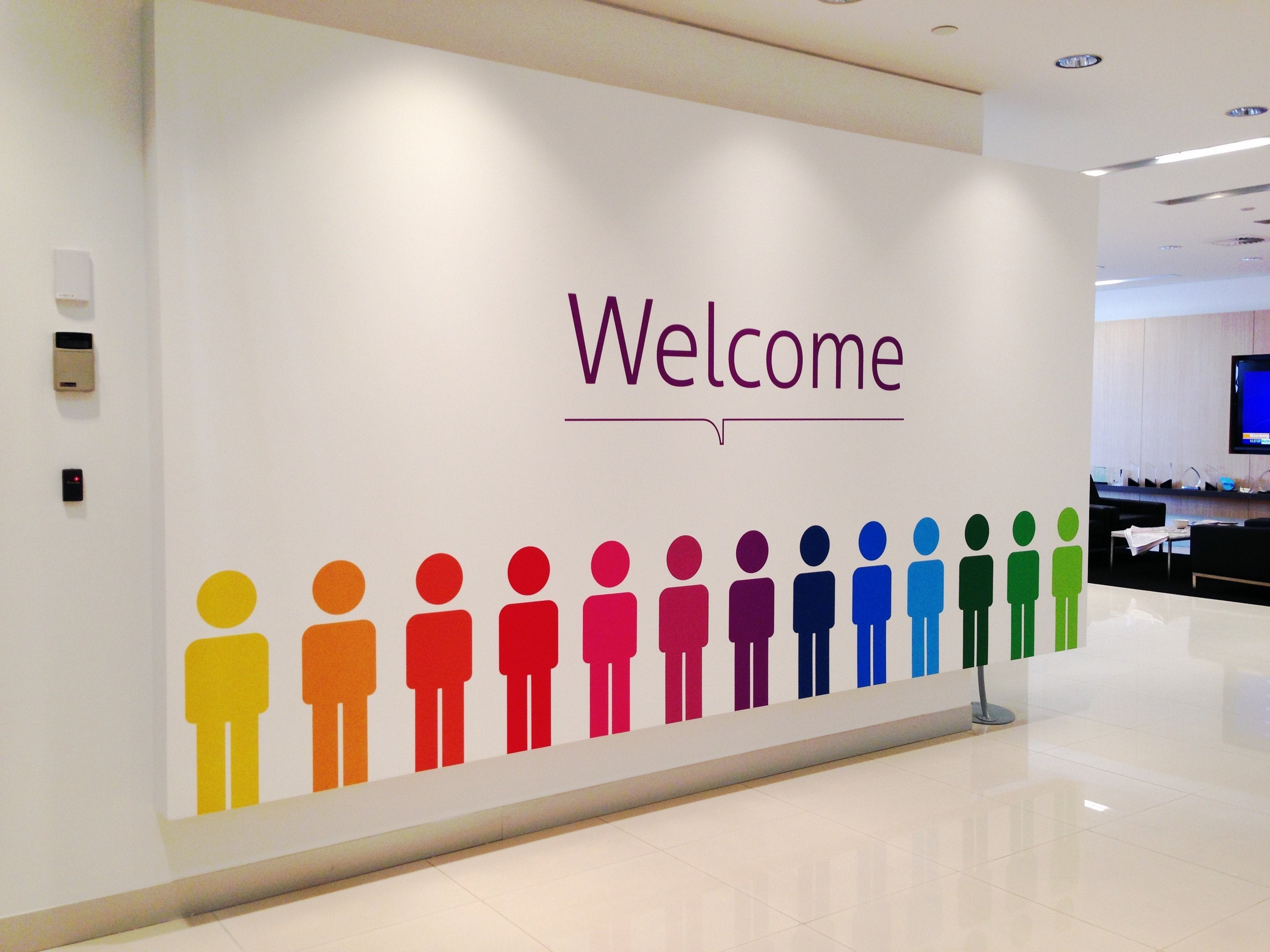 People Welcome Digital Print