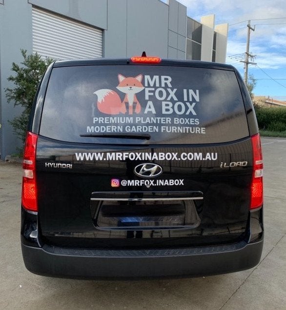 Vehicle Signage - Mr Fox In A Box