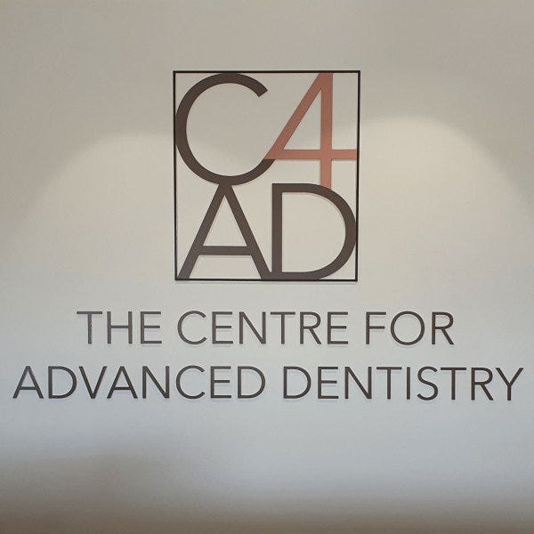 Laser cut acrylic reception sign
