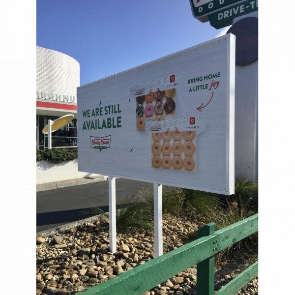 Exterior Signs - Krispy Kreme Fawkner
