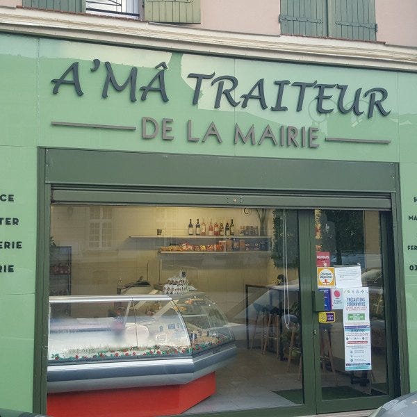 Enseigne - A'Ma traiteur