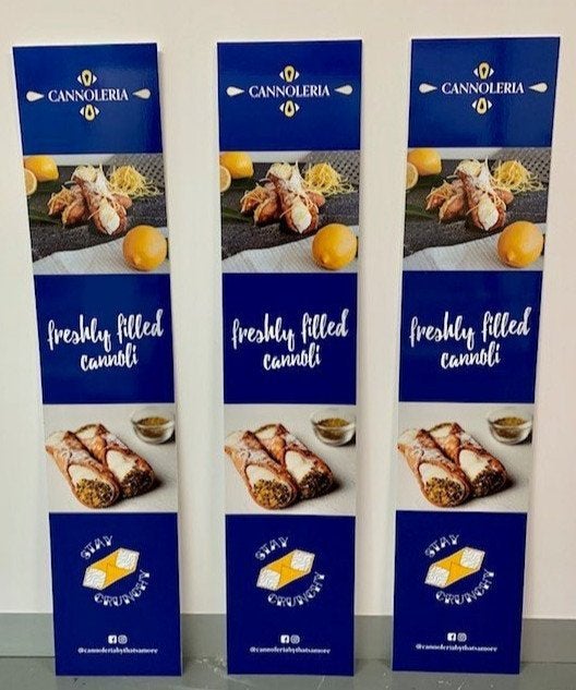 PVC Signs - Cannoleria - Heidelberg