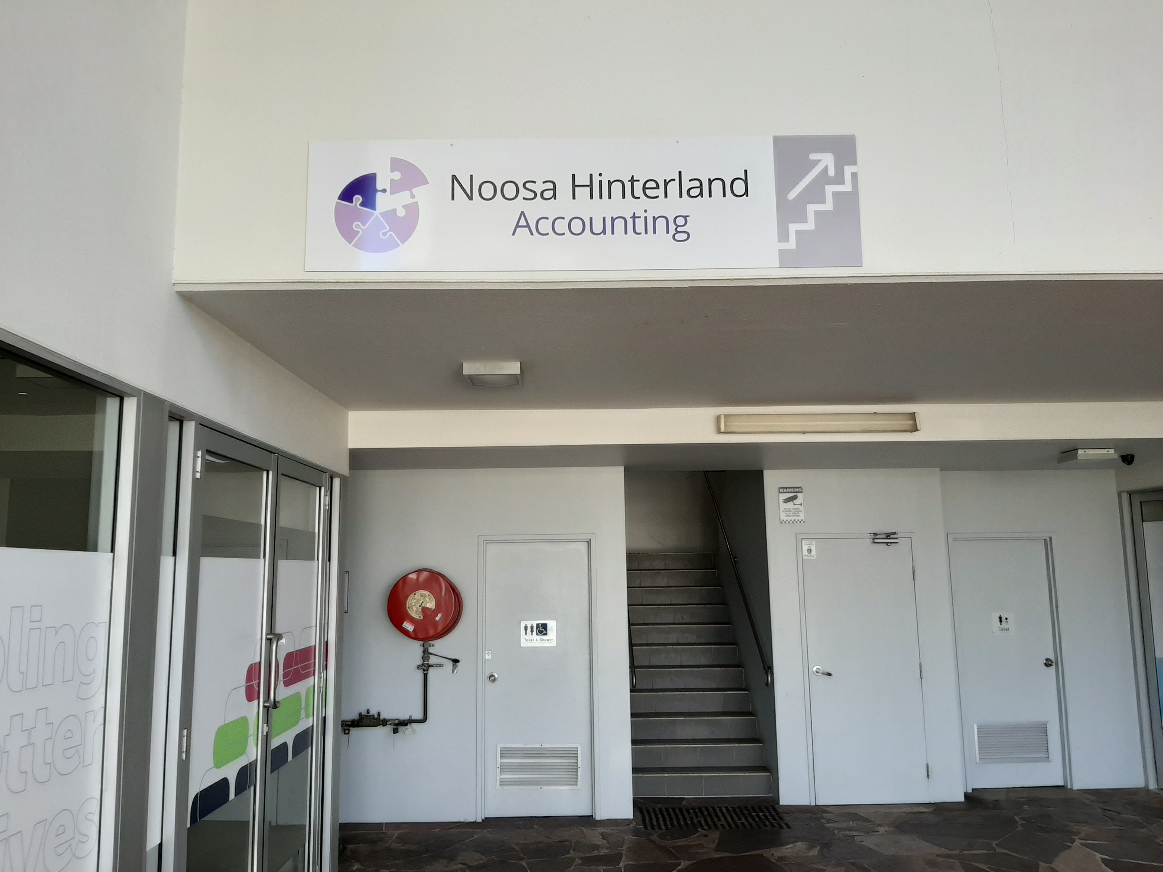 New Signage for Noosa Hinterland Accounting