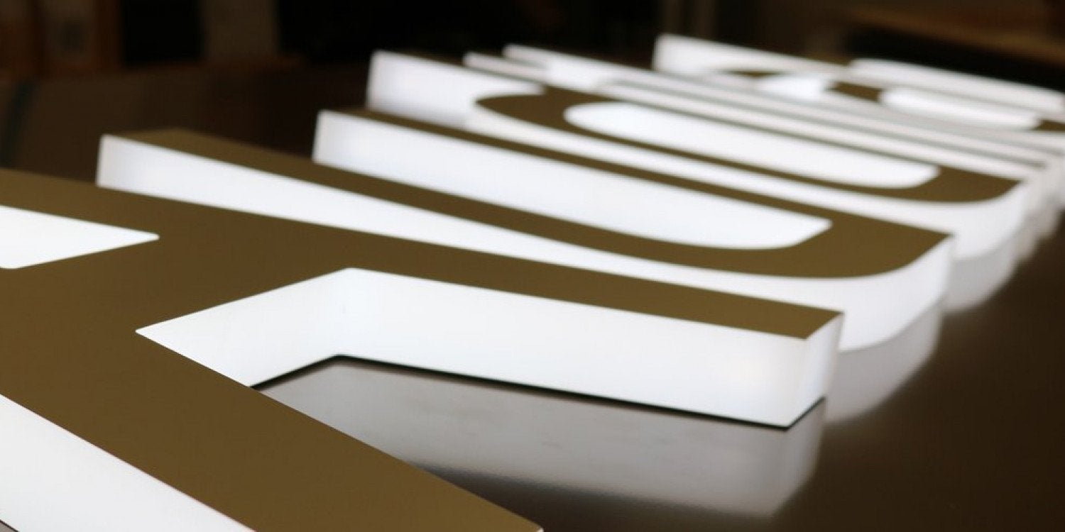 Lettres Blocs LED