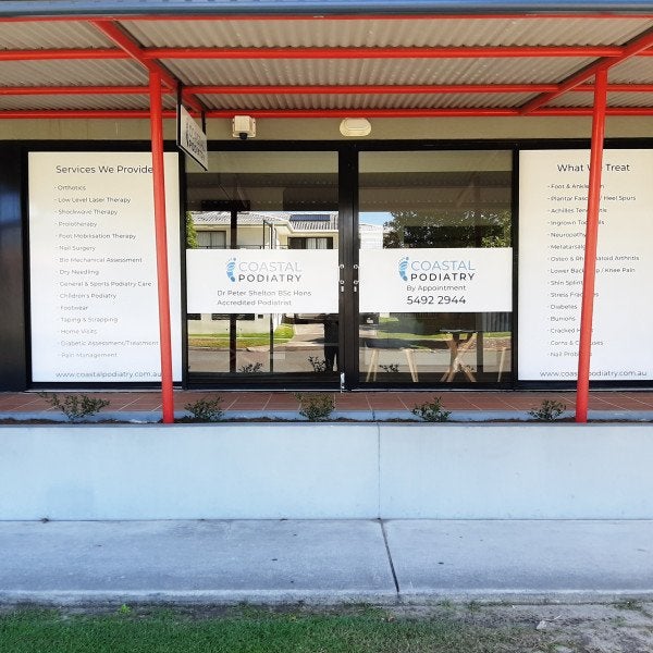 Coastal Podiatry Shopfront