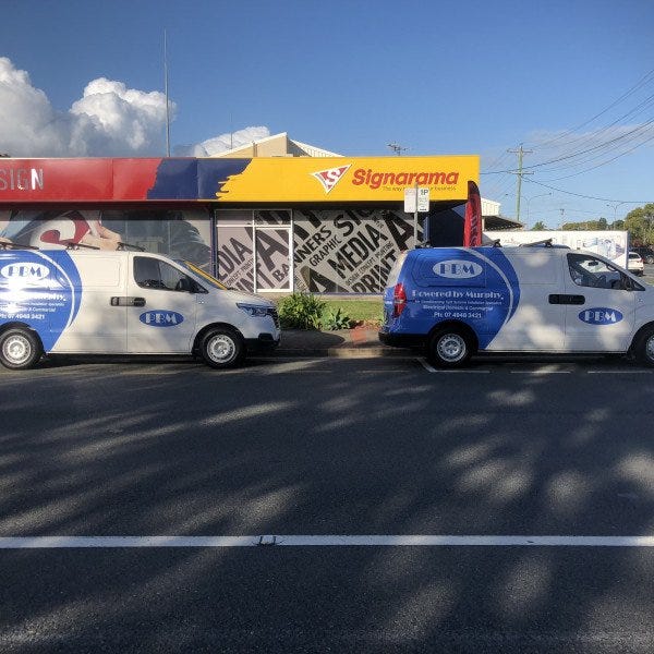Van Signage - Partial Wraps