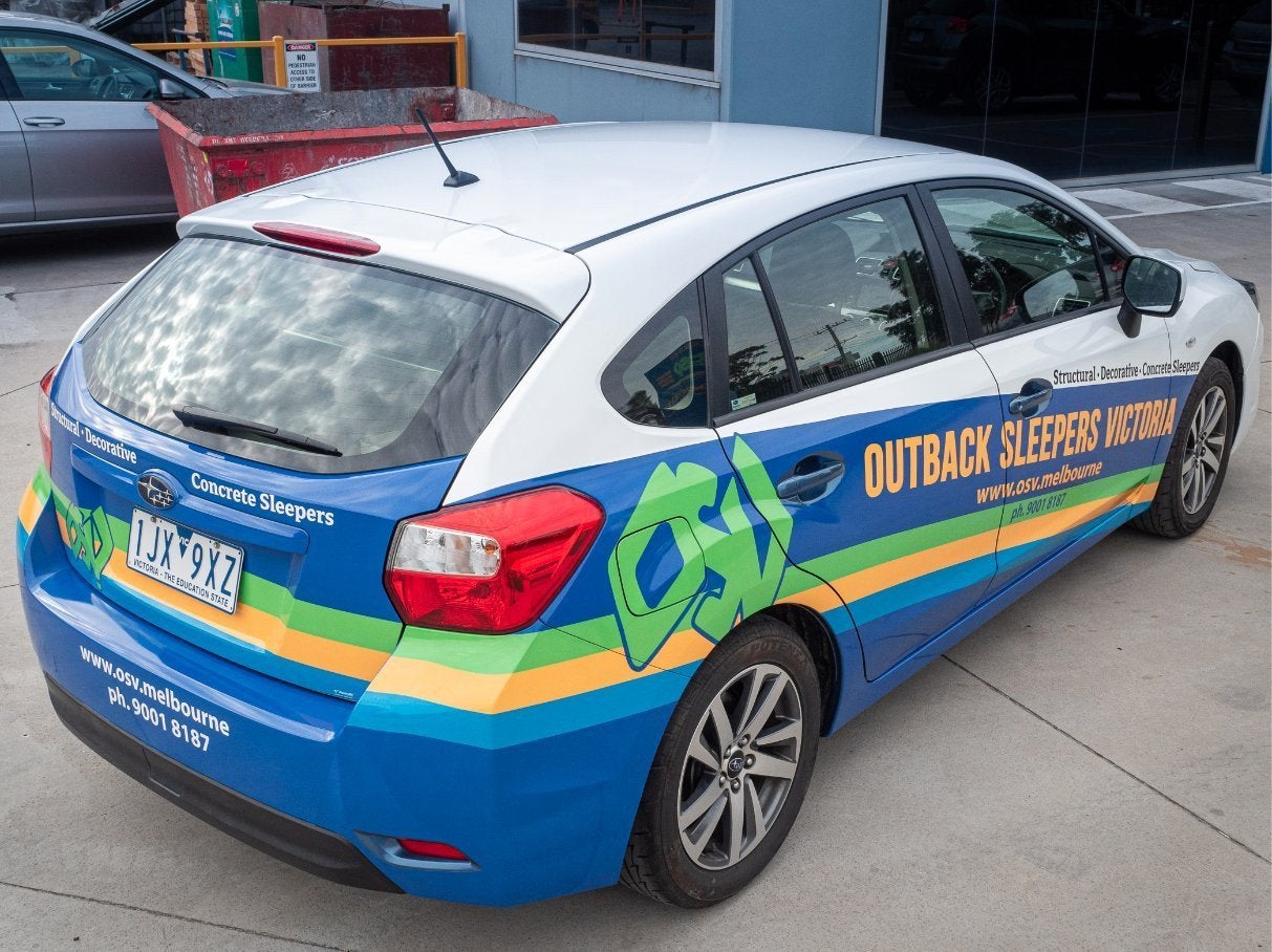 Fully Wrapped Vehicle Signage