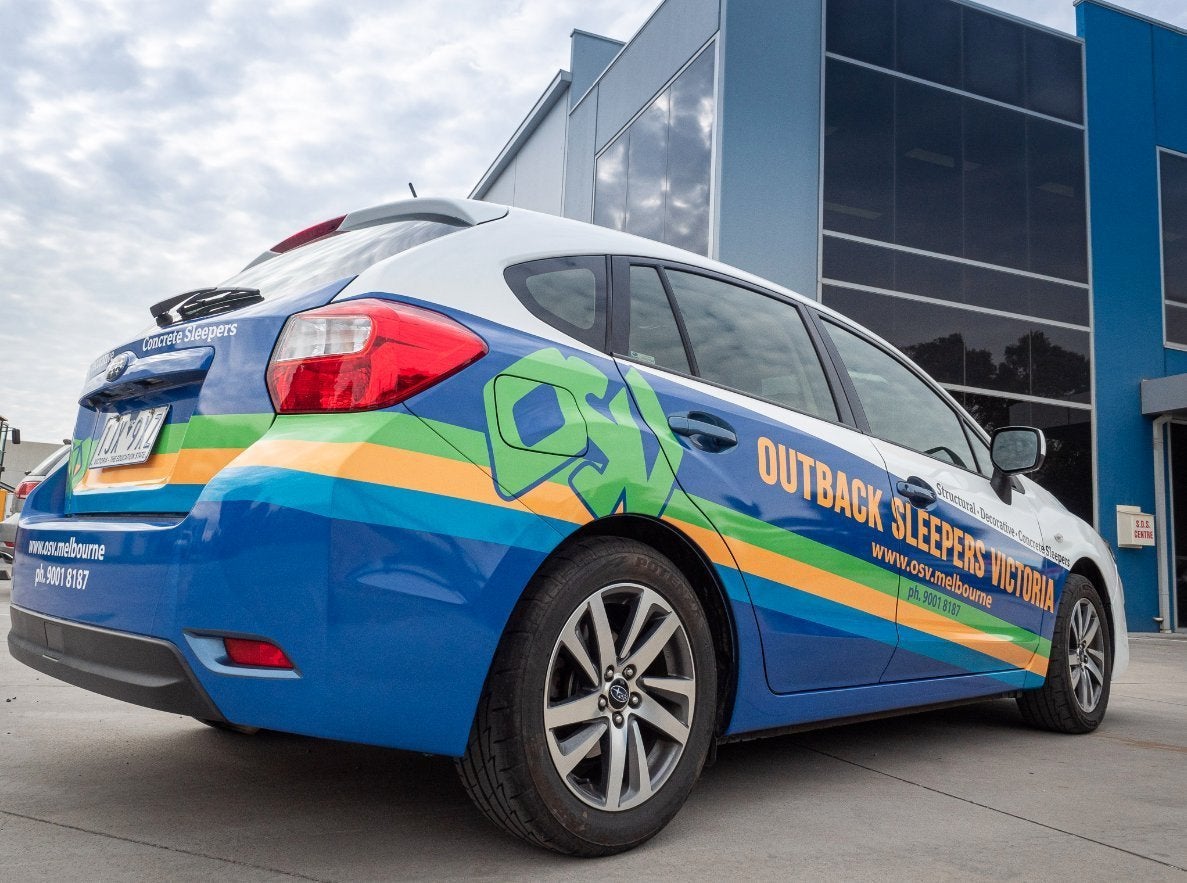 Fully Wrapped Vehicle Signage
