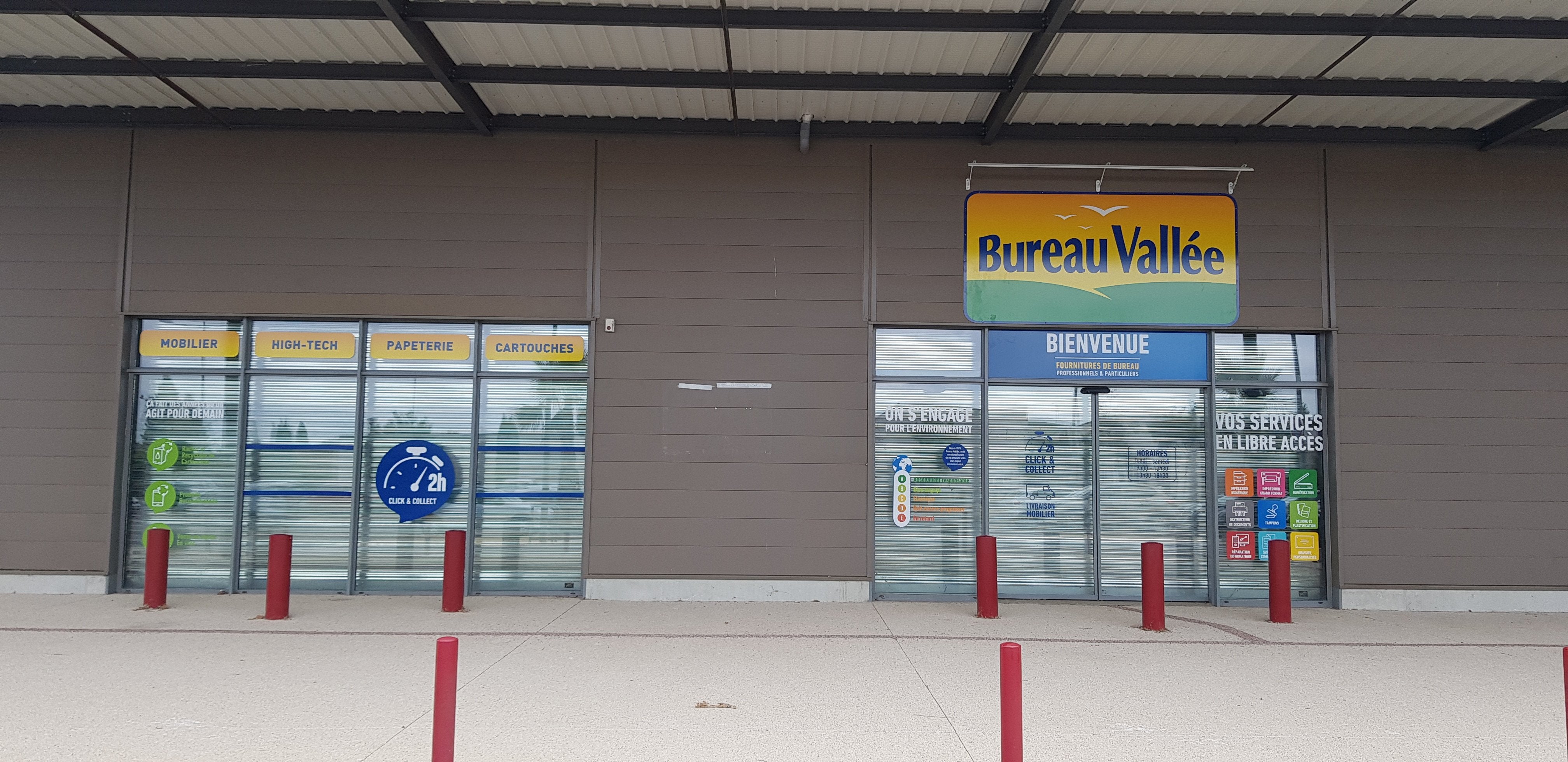 SIGNALETIQUE BUREAU VALLEE