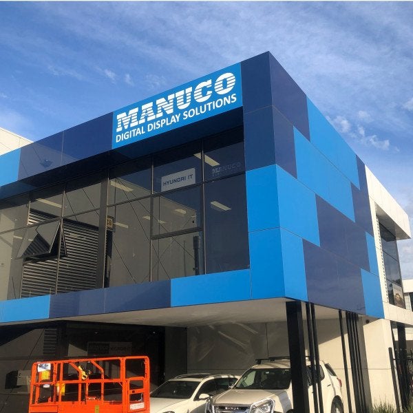 Building Signage - Manuco Electronics