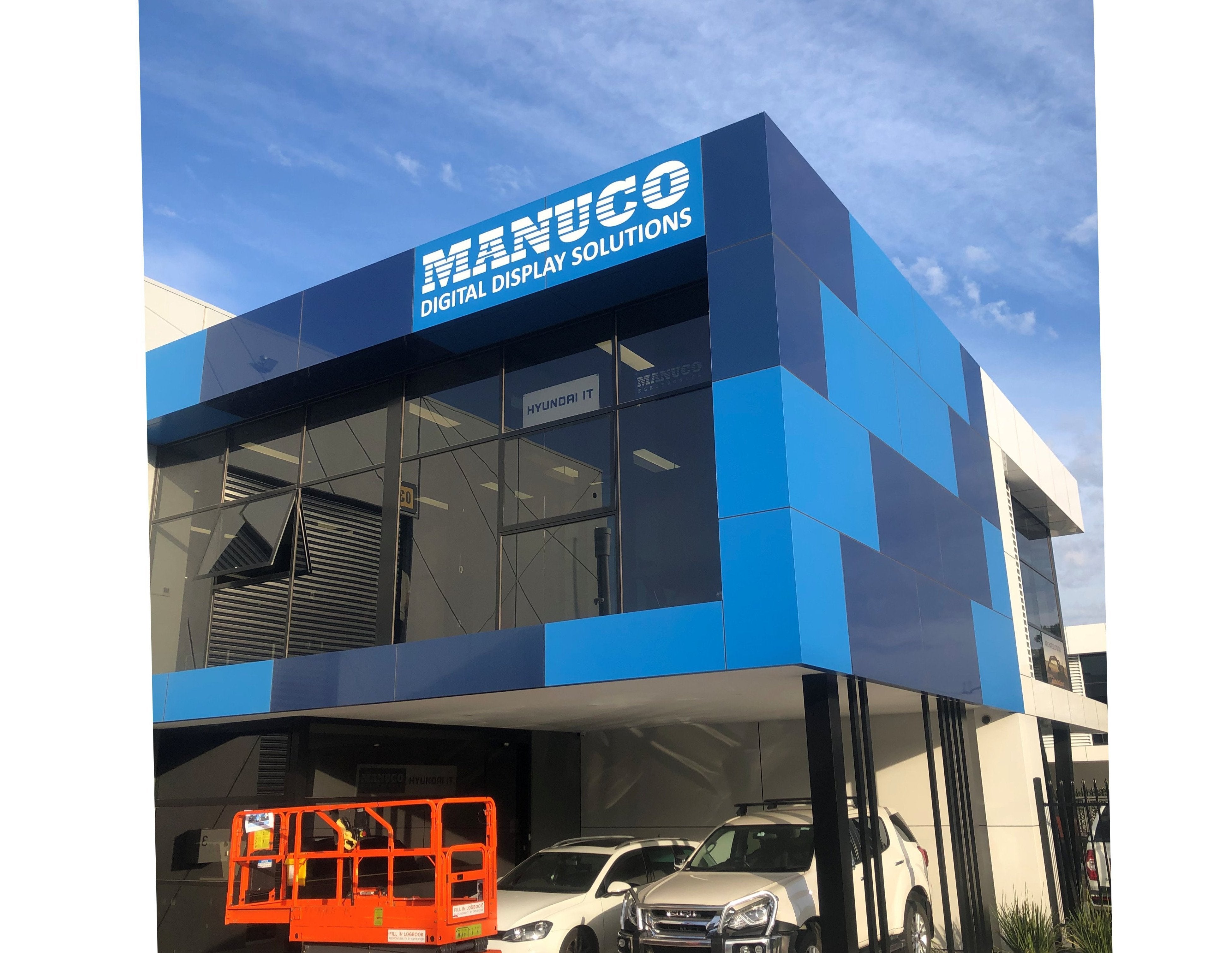 Building Signage - Manuco Electronics