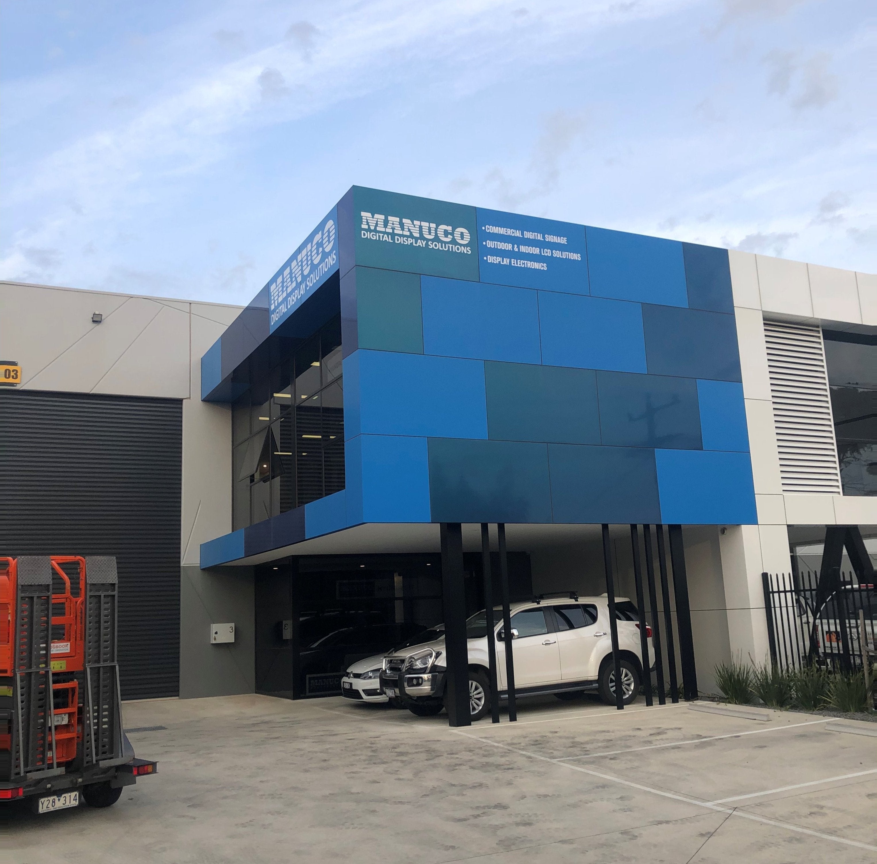Building Signage - Manuco Electronics