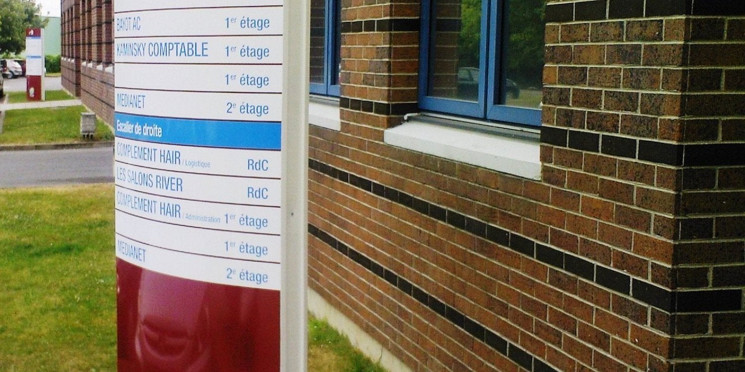 Totem et Panneaux publicitaires