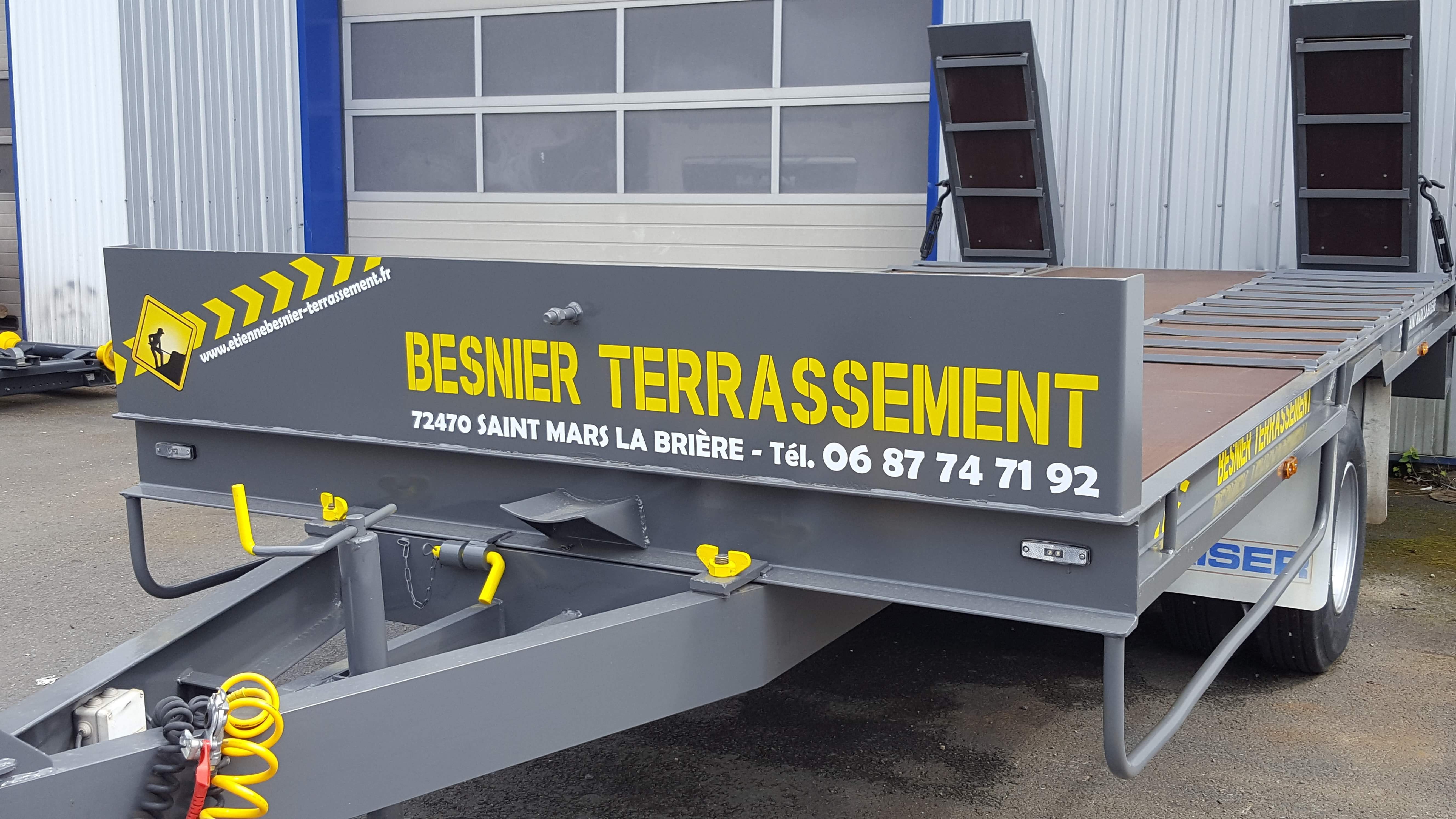 Marquage de différents véhicules
