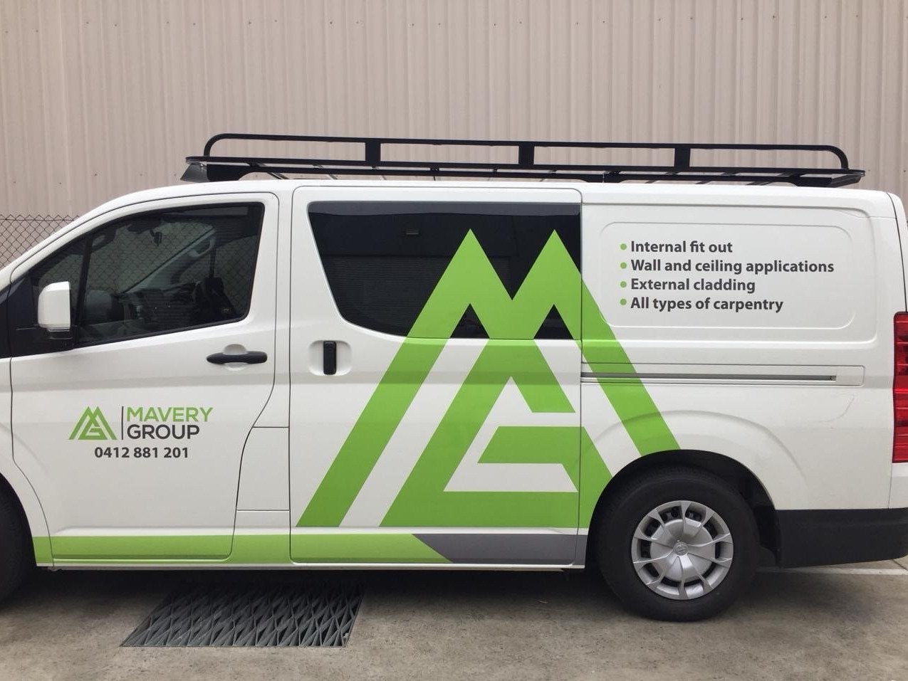 Vehicle Lettering - Mavery Group