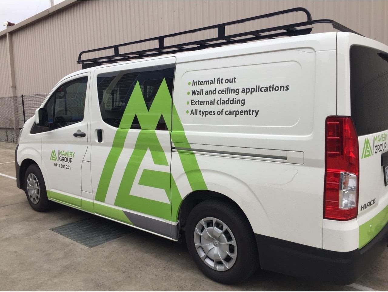 Vehicle Lettering - Mavery Group