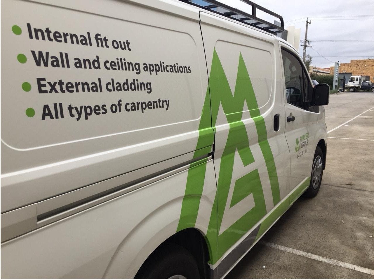 Vehicle Lettering - Mavery Group