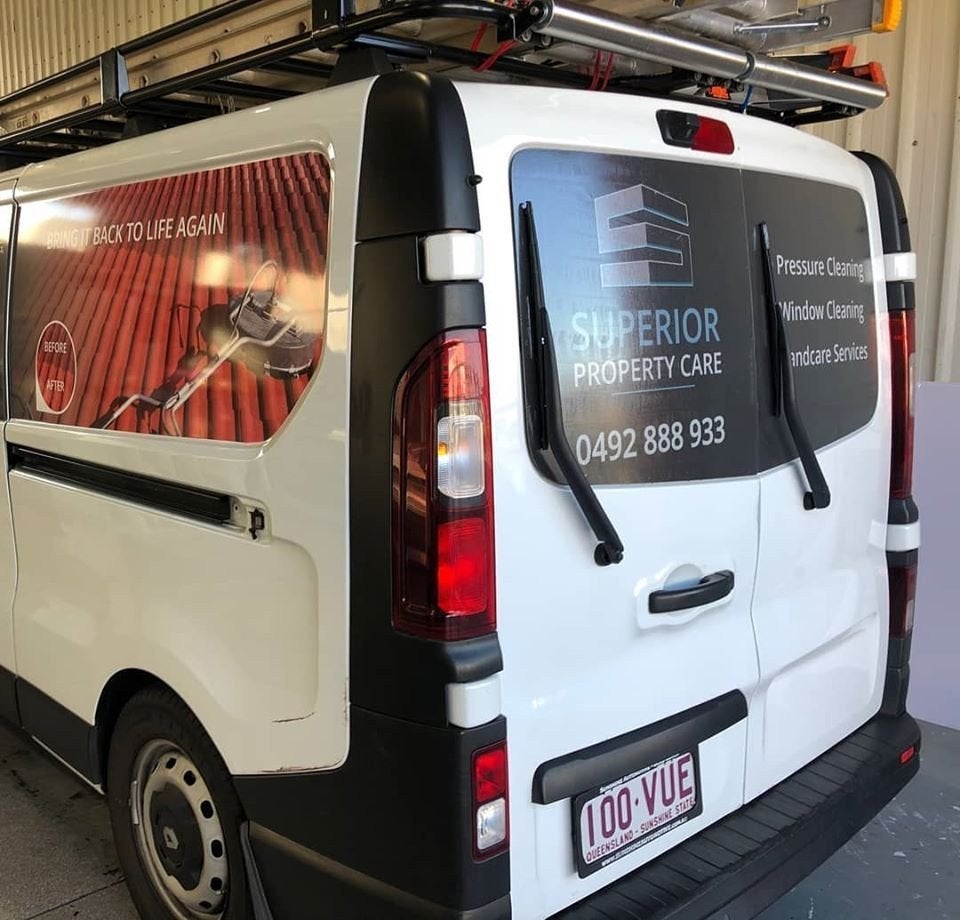 Superior Property Care Van Signage