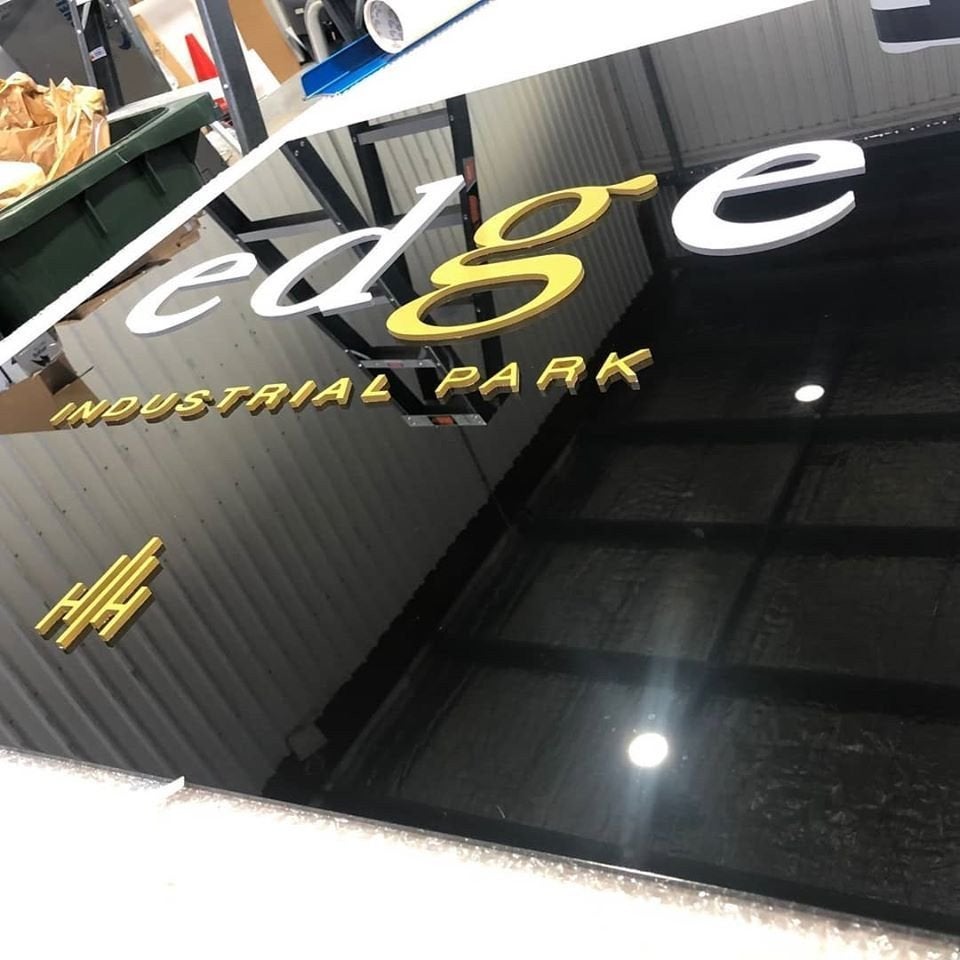 Edge Industrial Park Sign