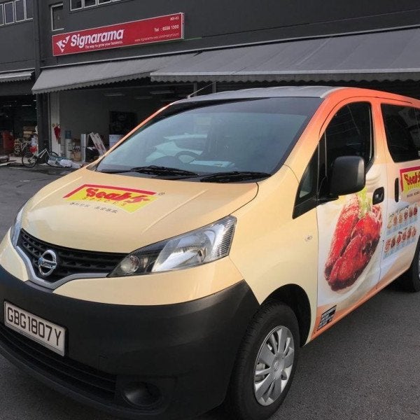 Van wrap for Seah's Spices by Signarama East Coast