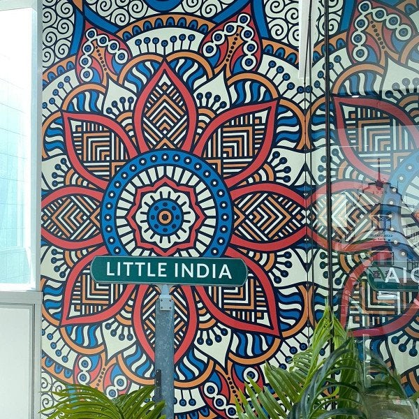 Interesting Wall Mural