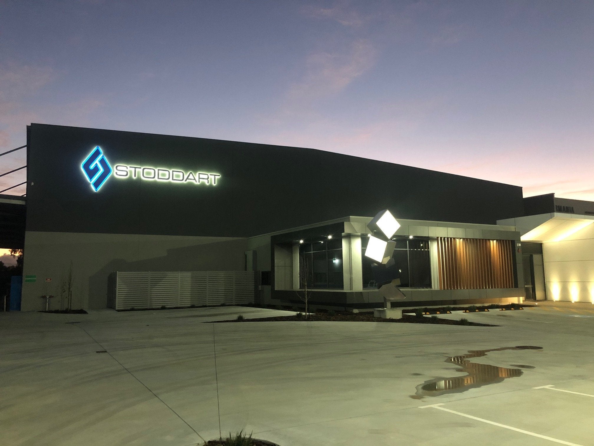 LED Illuminated Letters with Stainless Steel Faces