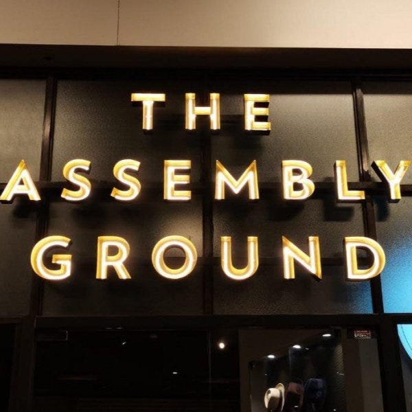 Stainless Steel Channel Letters with LED Neon light
