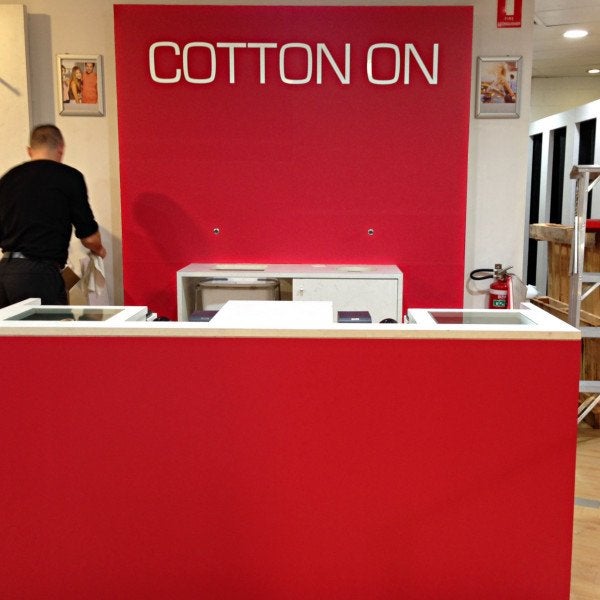 Cotton On - Signarama Sydney CBD South