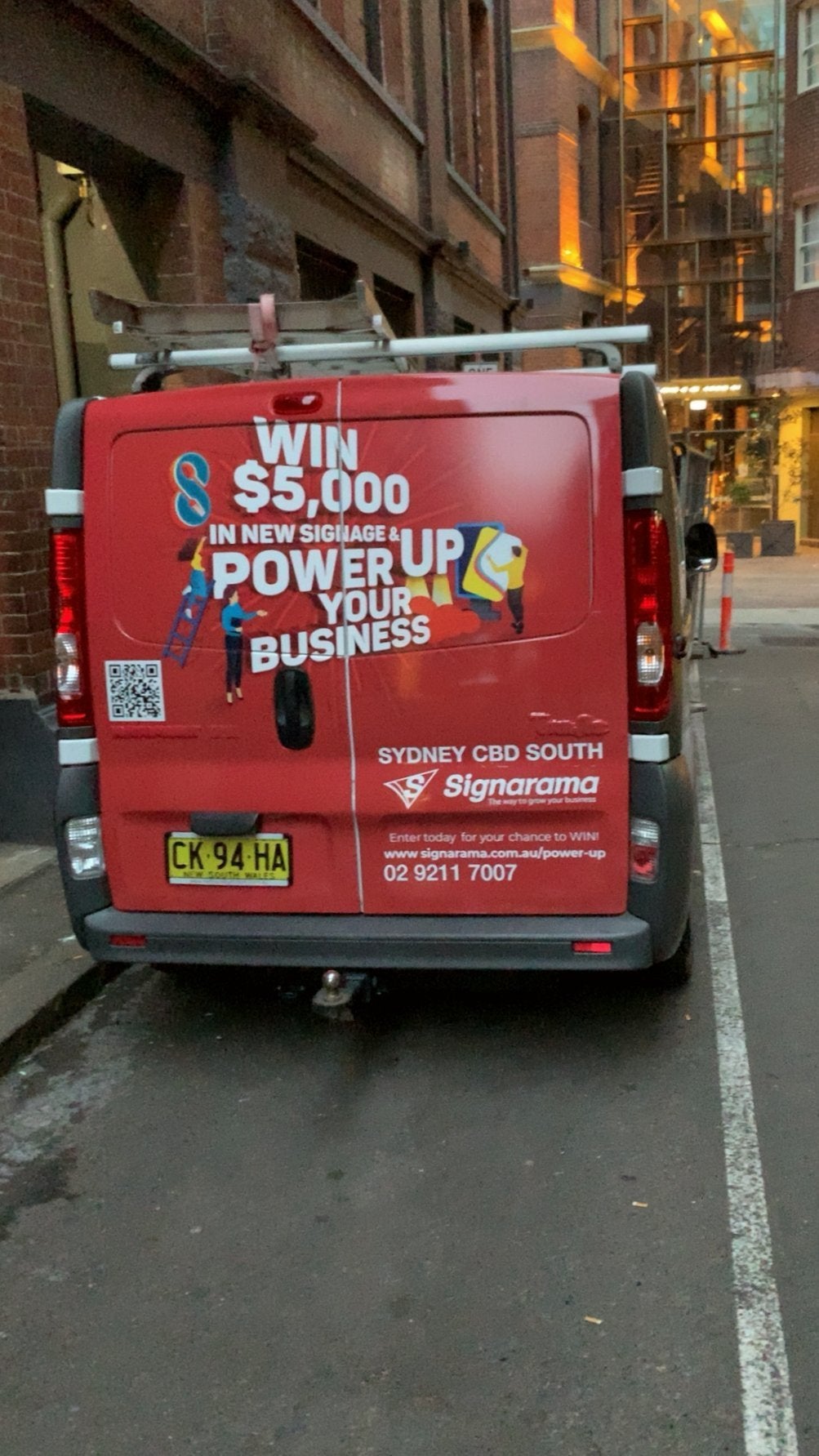 Vehicle graphics and one way vision mesh - Signarama Sydney CBD South