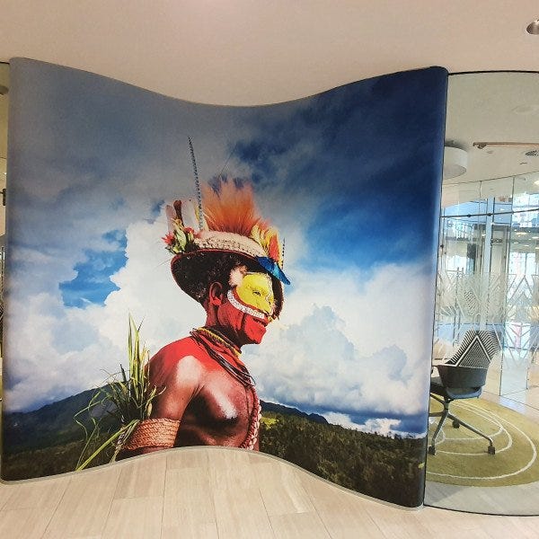 Signarama Sydney CBD City North 2 - Curved Wall Graphic Website Gallery